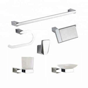 Hot Chinese Products Diamond Bathroom Accessories Set Modern Design Bathroom Accessory