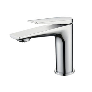 Aqua Gallery New Model Chrome Finished Deck Mounted Hand Wash Bathroom Basin Mixer Taps
