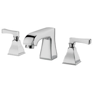 Bathroom Faucet High Quality Cheap Chromed Water Taps Dual Handles Bathroom Basin Faucets