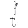 Bathroom Shower System Chrome Bathtub Mixer Faucet Hot Cold Bathroom Tap Rain Shower head