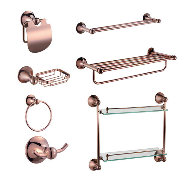 Bathroom hardware stainless steel bathroom accessories set