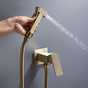 Bidet Spray Rinse Shattaf Toilet Bidet Spray Full Copper Hand Held Bidet Sprayer (4)