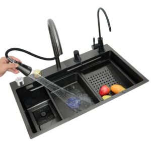 Cheap Price Kitchen Sink Multifunctional Thickened Handmade Single Basin Set Kitchen Sinks