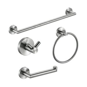 China Supplier Cabinet Bathroom Accessory 304 Stainless Steel Bathroom Set Towel Paper Holders Towel Bras Towel Racks