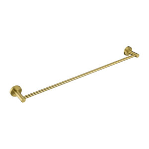 China Supplier Luxury Brushed Gold Holder 304 Stainless Steel Single Bath Towel Bar