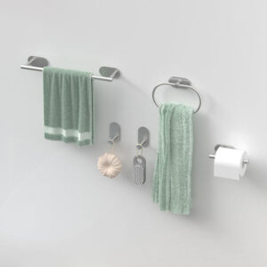 Chrome Plating Bathroom Toilet Fittings Accessories Bathroom Sanitary Ware and Accessories at Home