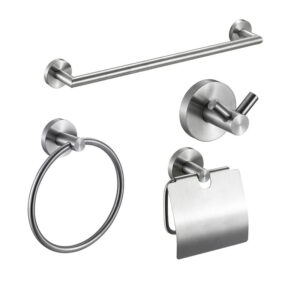 Classic Wall Mounted Bath Kits Set Bathroom Accessory Set Eco-friendly Bathroom Accessory Towel Holder Robe Hook