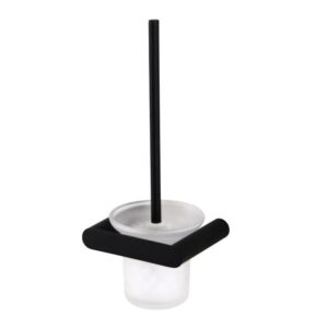 Factory Price Bathroom Accessories Black Wall Mounted Toilet Brush Holder Bathroom Toilet Brush and Holder Toilet Brush Holders