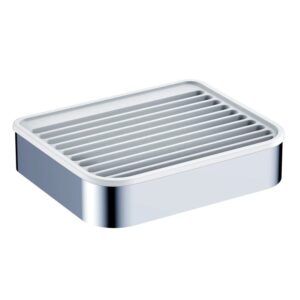 Factory Price Home Bathroom Wall Mounted Bracket 304 Stainless Steel Soap Dish Holder With Draining Holes