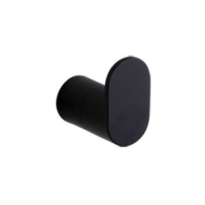 Factory Supply Bathroom Bedroom Matt Black Wall Mounted 304 Stainless Steel Towel Coat Hanging Clothes Robe Hook