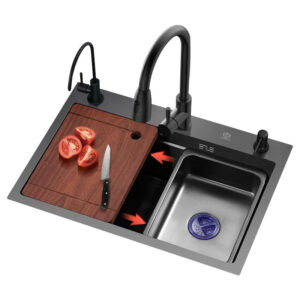 High Quality 304 Stainless Steel Single Bowl Kitchen Sink