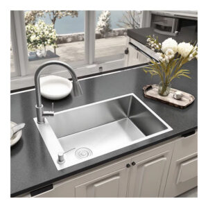 High Quality Stainless Steel Handmade Kitchen Sink Faucet Side Mounted Modern Design