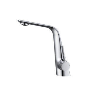 Hot Sale Modern Single-Handle Solid Brass Basin Mixer Chrome Washroom Water Taps Cupc Certified Bathroom Basin Faucet