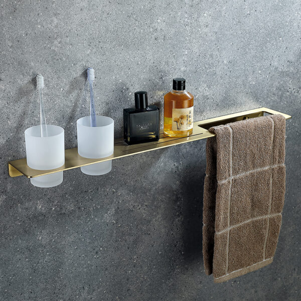 Kitchen and bathroom accessories 9-piece product towel rack