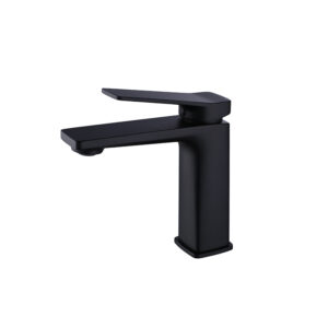 Matte Black Brass Body Basin Faucet Single basin mixer