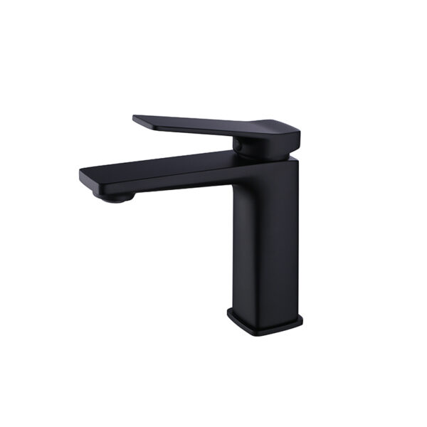 Matte Black Brass Body Basin Faucet Single basin mixer