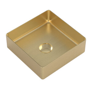 Modern Bathroom Washbowl Hand Stainless Steel Small  Washbasins Support OEM/ODM