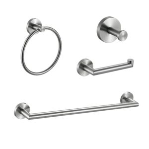 Modern Luxury Fittings China Product Decor Shower Toilet Accessories Set 4 Pcs Hotel Kitchen and Bathroom Accessories Set