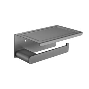 Modern Stainless Steel Wall Mount Tissue Hook Paper Towel Dispenser Bathroom Accessories for Toilet Stylish Wall Mounted Rack