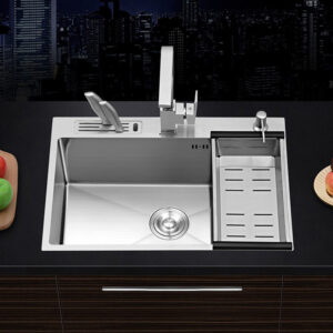 Most Durable Modern Smart Multifunction Stainless Steel Kitchen Commercial Small Basin