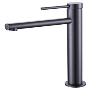 New Design Color Traditional Style Single Handle Bathroom Sink Faucet Gun Metal Brass Basin Faucet