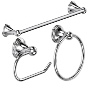 Stainless Steel Chrome Bathroom Hardware Sets ODO-3601A-C Towel Rack Bathroom Hardware Accessories
