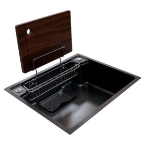 Stylish Modern Stainless Steel Kitchen Sink High Quality Single Bowl