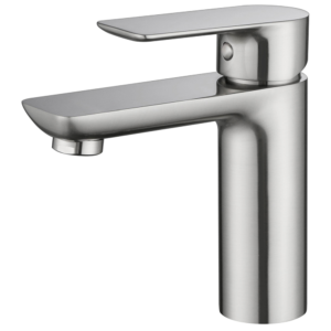 UPC Approved Brushed Nickel Basin Faucets Hot and Cold Water Brass & Zinc Water Mixer Tap