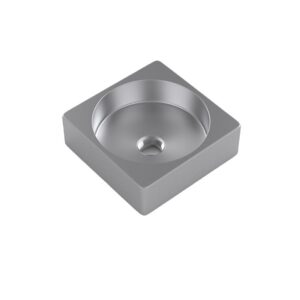 Waste Coupling Steel Wash Basin for Hotel Bathroom Sink With Hand Art Designs