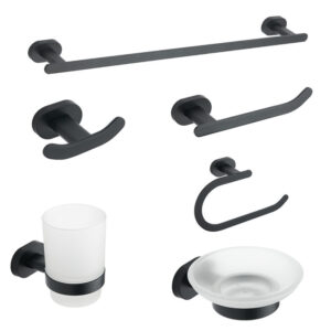 Wall Mounted ORB Bath Kits 6pcs Set Bathroom Accessory Set Eco-friendly Bathroom Accessory