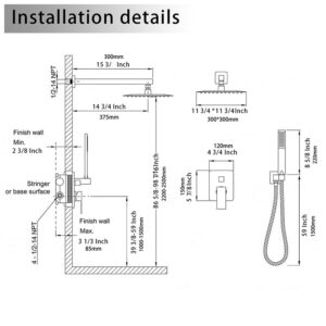 Water print sprinkler set