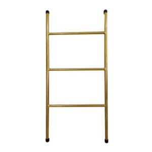 Wholesale 3 Tiers Gold Ladder Towel Rack Wall Leaning Bath Iron Towel Ladder