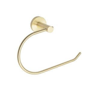 Wholesale Quality Brushed Gold Wall Mounted Towels Bath Standing Hand Towel Holder