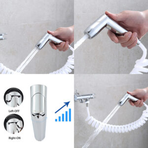 Wholesale cheap price high quality toilet handheld water purification sprayer set (1)