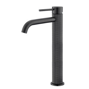 cUPC Certificated Hotel Style Classical Matt Black Single-Hole Mounted Thermostatic Brass Bathroom Faucet Mixer Wash Basin Mixer