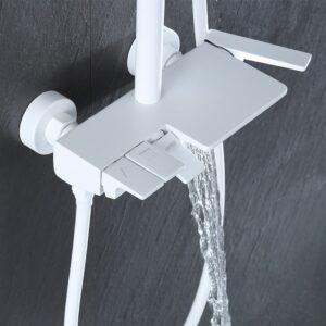 Bathroom shower faucet set