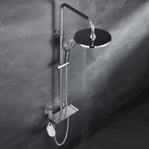 Bathroom brass shower set