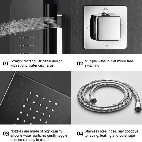 shower set,thermostatic shower set,shower